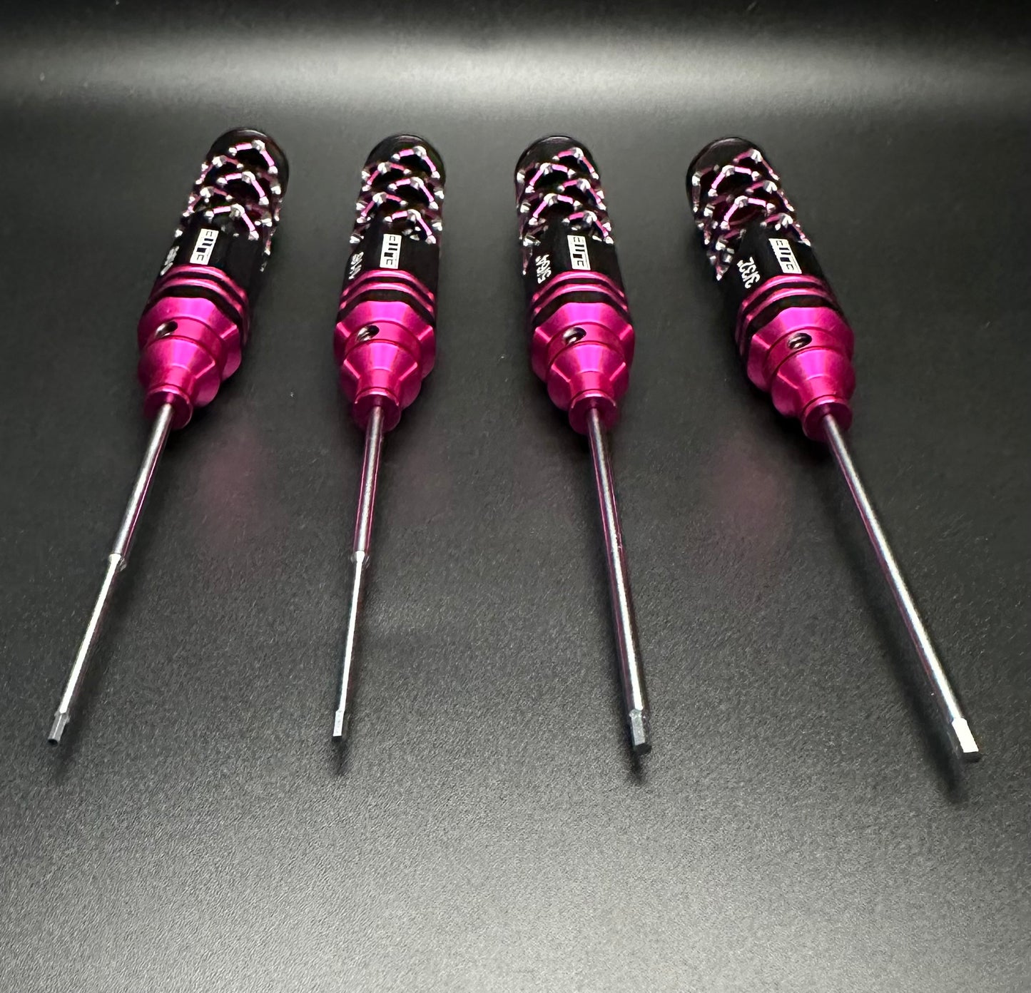 ELITE PRO SERIES SAE 4PC HEX WRENCH SET BLACK/PINK